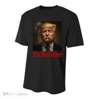 Trump The Donfather Cool American Youth Performance Sprint T-Shirt thumb 0