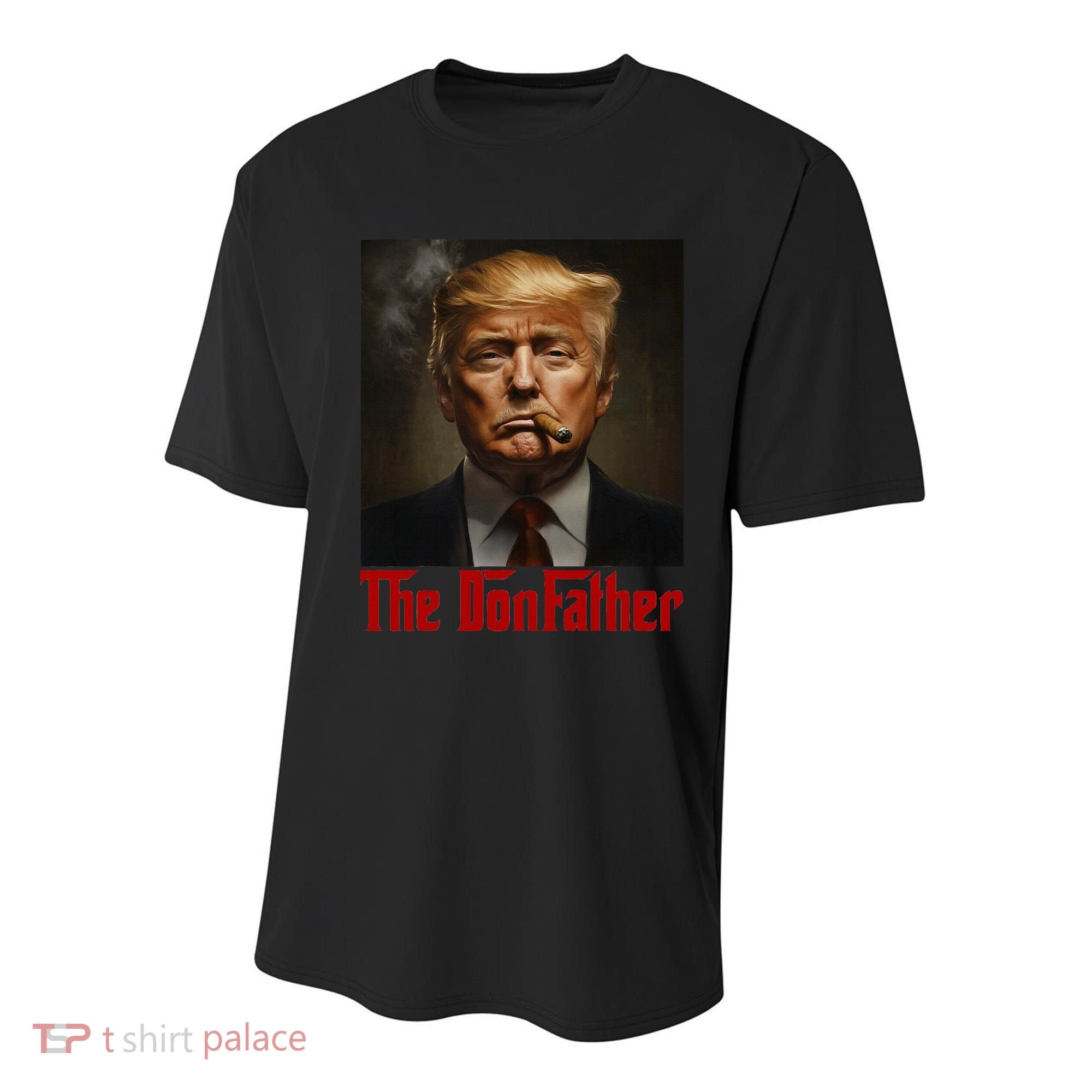 Trump The Donfather Cool American Youth Performance Sprint T-Shirt