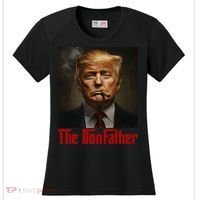 Trump The Donfather Cool American Women's Cooling Performance Crew T-Shirt thumb 0