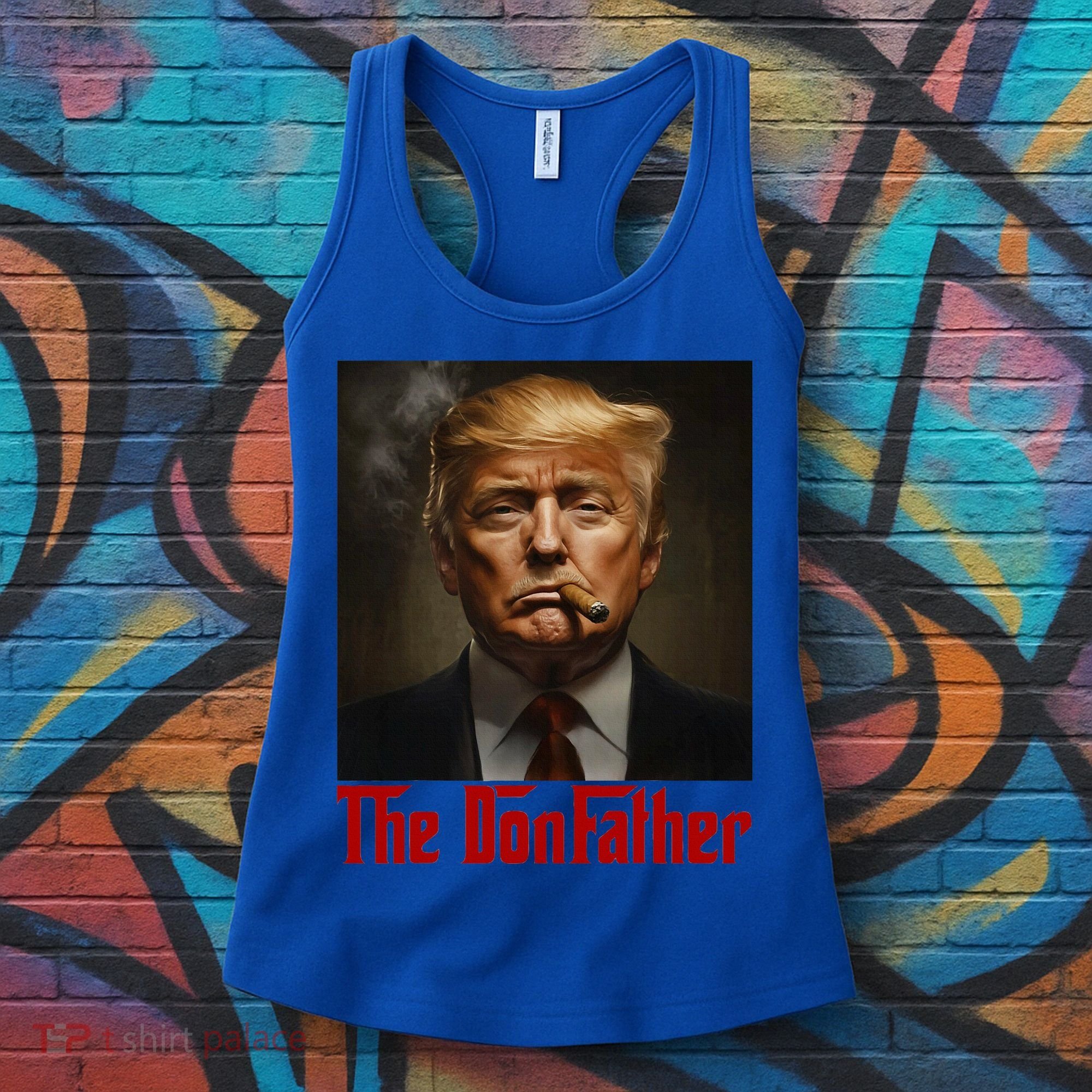 Trump The Donfather Cool American Women's Tank Top