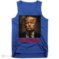 Trump The Donfather Cool American Tank Top thumb 0