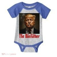 Trump The Donfather Cool American Infant Baby Jersey Bodysuit thumb 0