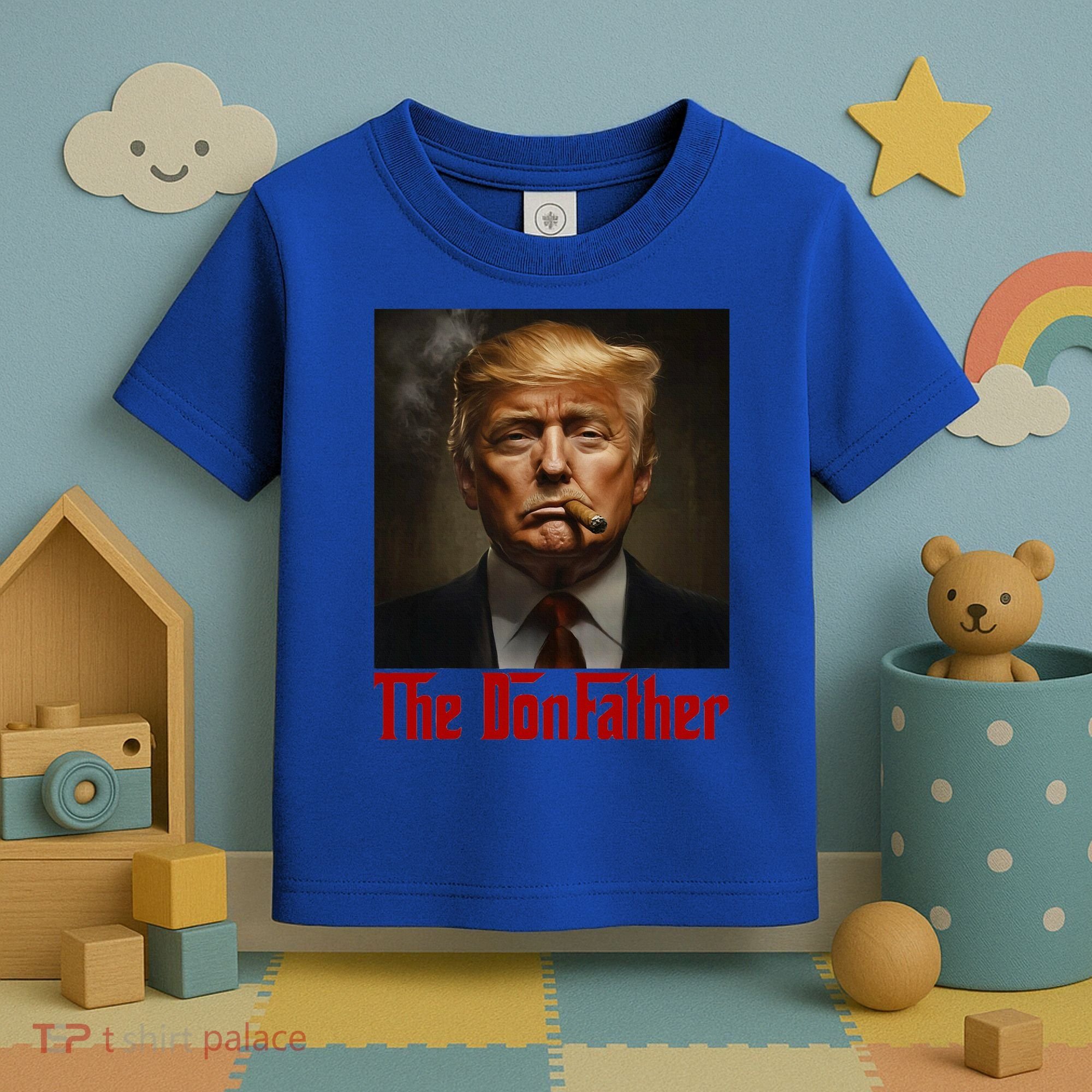 Trump The Donfather Cool American Toddler T-Shirt