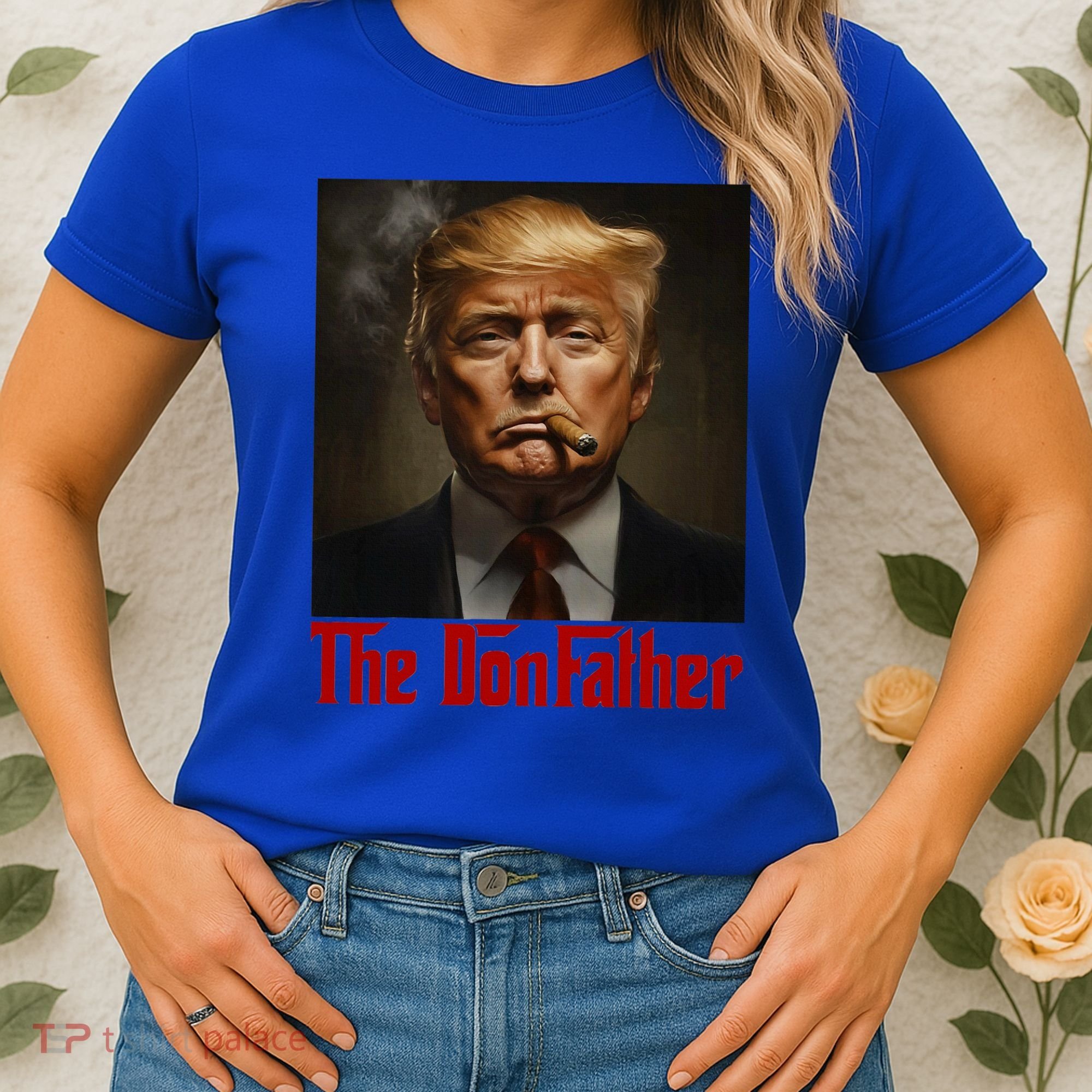 Trump The Donfather Cool American Women's T-Shirt