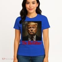 Trump The Donfather Cool American Women's T-Shirt thumb 4