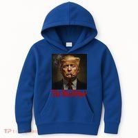Trump The Donfather Cool American Kids Hoodie thumb 0