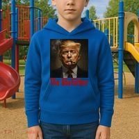 Trump The Donfather Cool American Kids Hoodie thumb 2