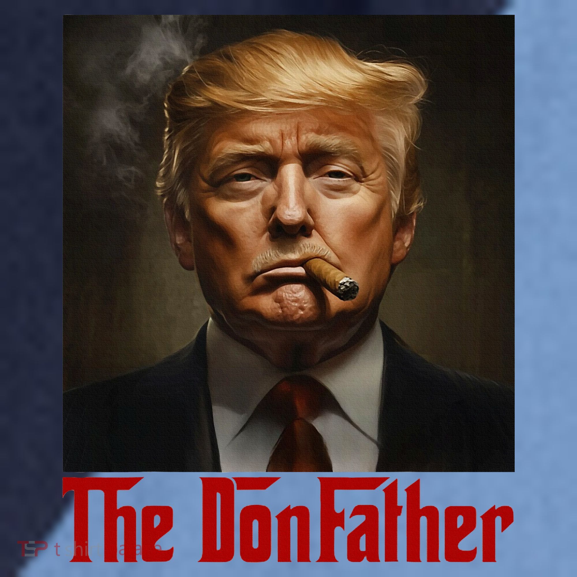 Trump The Donfather Cool American Raglan Baseball Sleeve Shirt