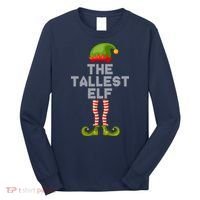 The Tallest Elf Funny Matching Christmas Long Sleeve Shirt thumb 0