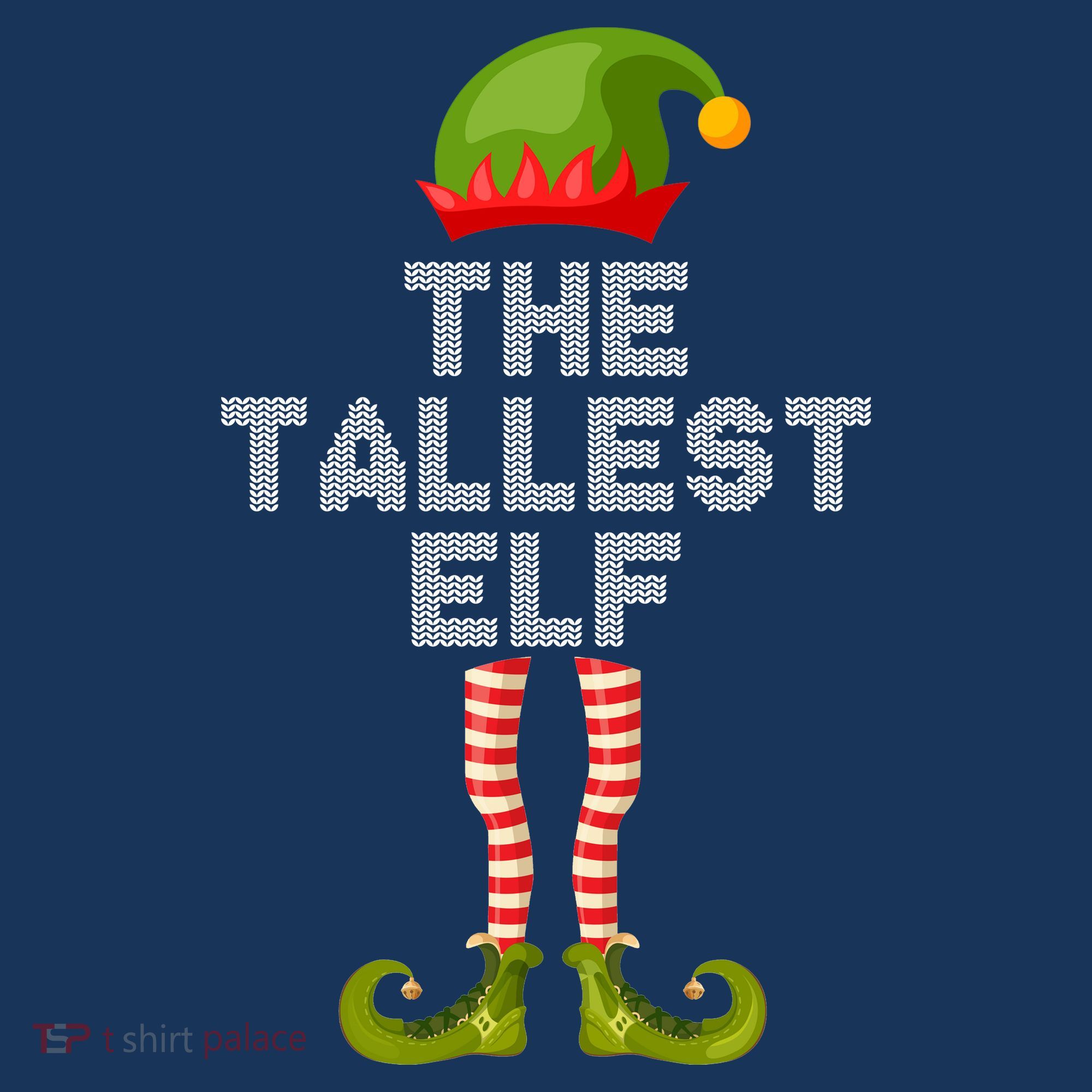 The Tallest Elf Funny Matching Christmas Sweatshirt