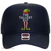 The Tallest Elf Funny Matching Christmas Hat thumb 0