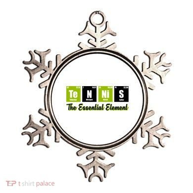 Tennis The Essential Element Ornament