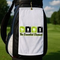 Tennis The Essential Element Golf Towel thumb 2