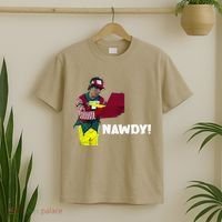 Tally The Elf Nawdy! Innocent Funny Christmas Holiday T-Shirt thumb 2