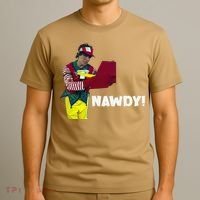 Tally The Elf Nawdy! Innocent Funny Christmas Holiday T-Shirt thumb 3