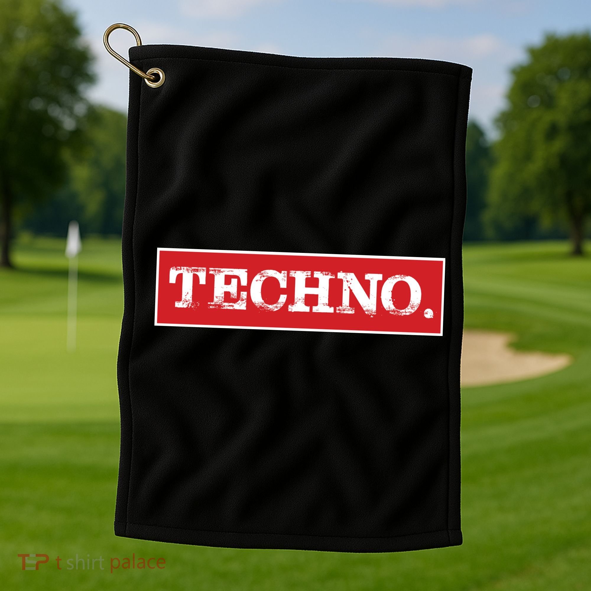 Techno Golf Towel