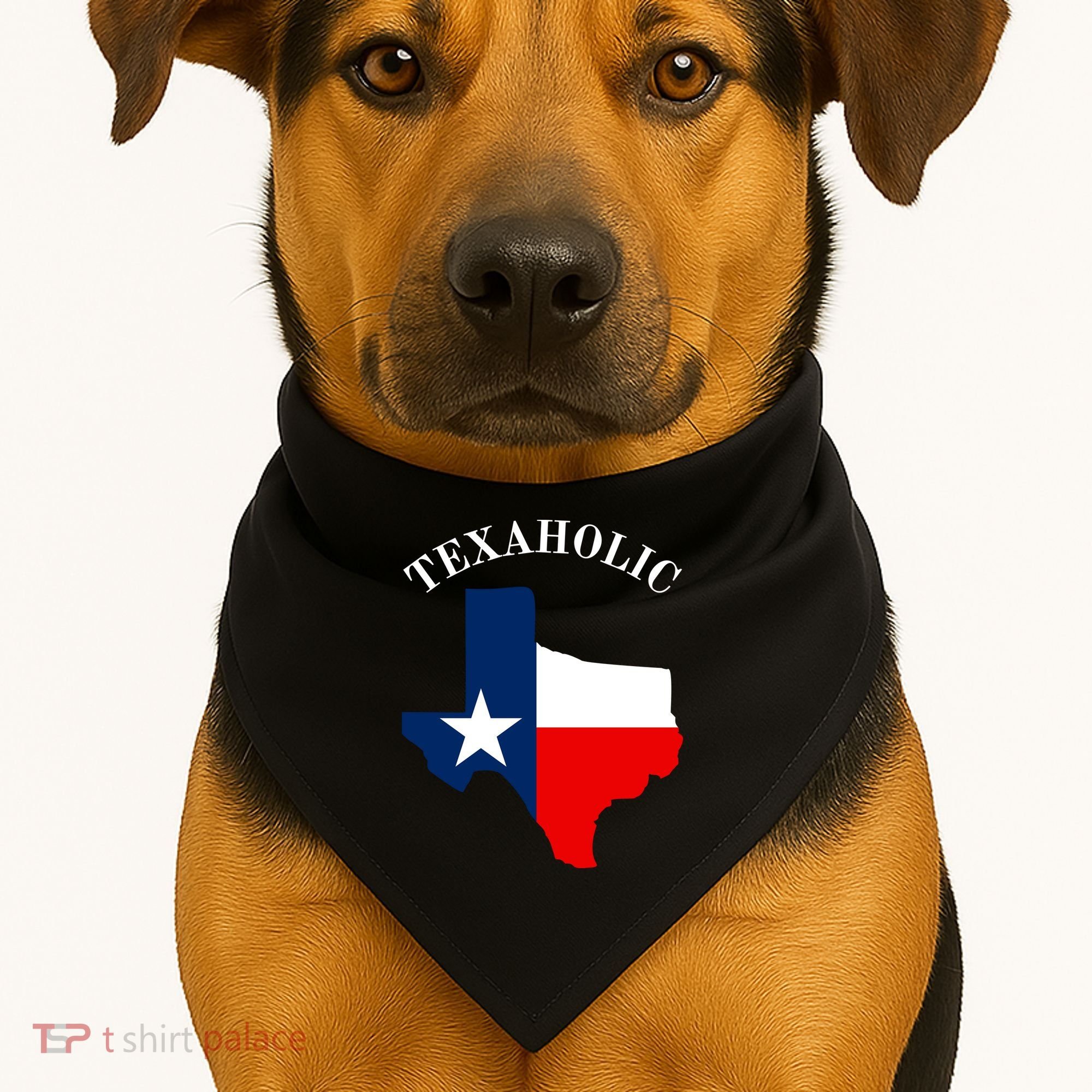 Texaholic USA-Made Doggie Bandana