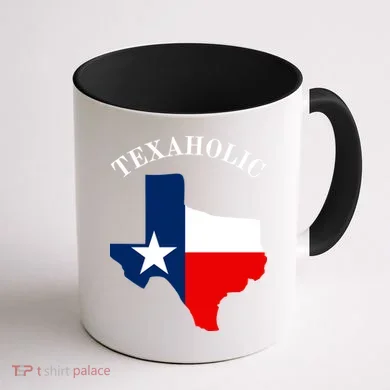 Texaholic Coffee Mug back