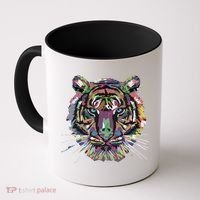 Tiger Trendy Easy Animal Print Tiger Cool Gift Coffee Mug thumb 0