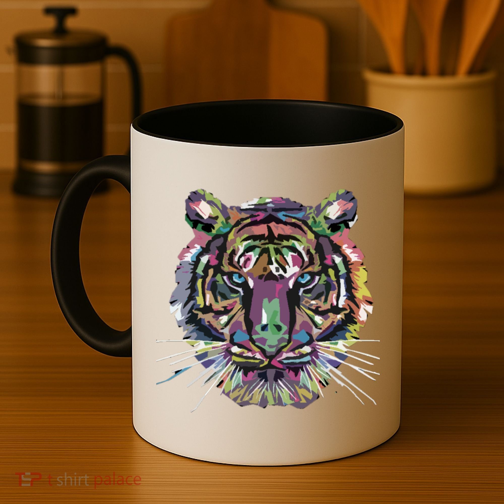 Tiger Trendy Easy Animal Print Tiger Cool Gift Coffee Mug