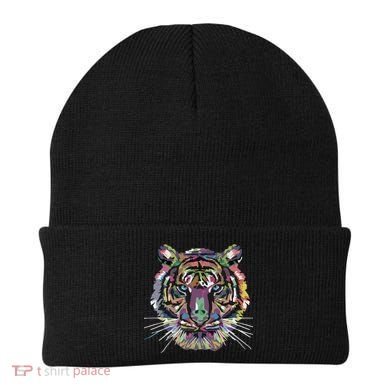 Tiger Trendy Easy Animal Print Tiger Cool Gift Beanie