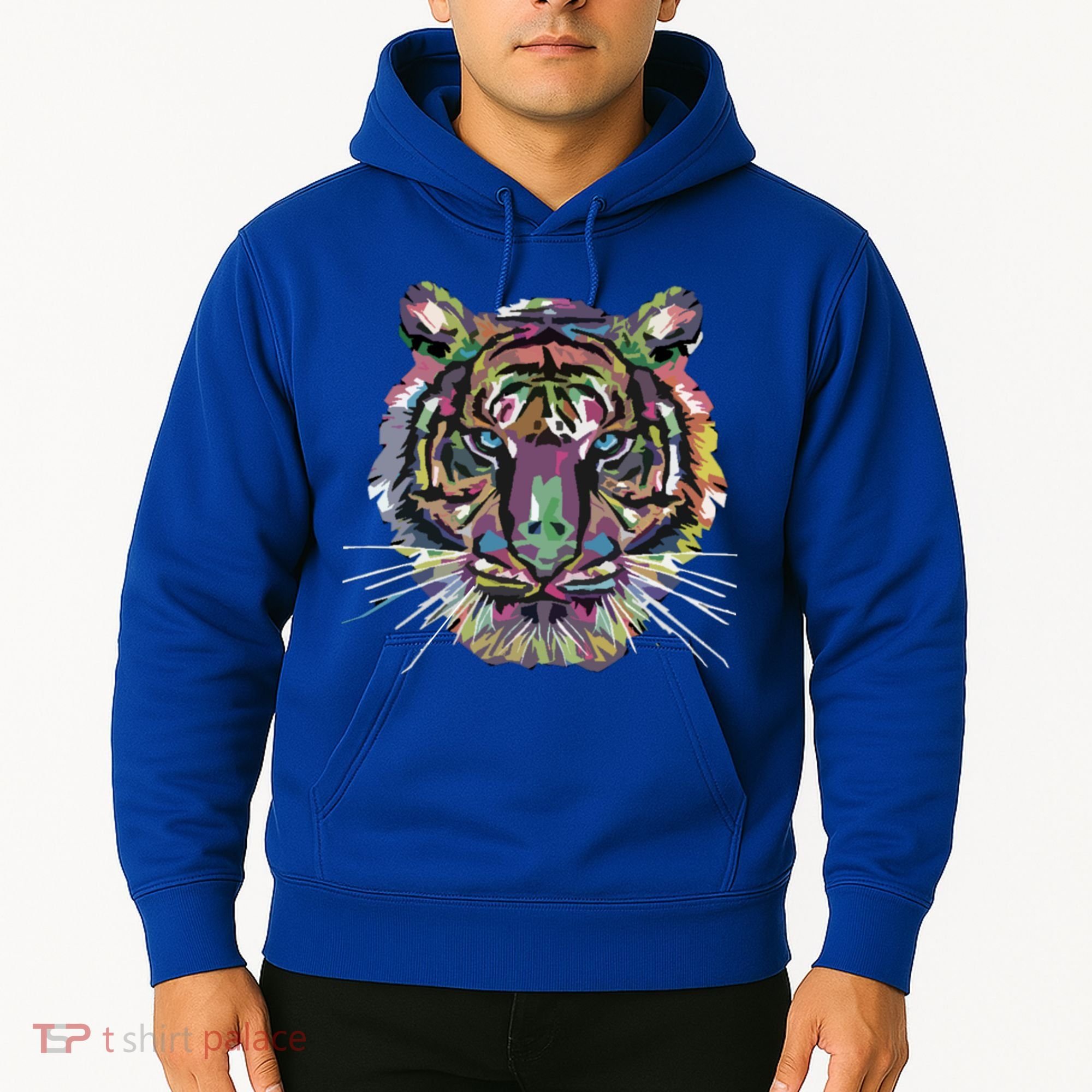 Tiger Trendy Easy Animal Print Tiger Cool Gift Hoodie