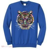Tiger Trendy Easy Animal Print Tiger Cool Gift Sweatshirt thumb 0