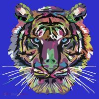 Tiger Trendy Easy Animal Print Tiger Cool Gift Mousepad thumb 1