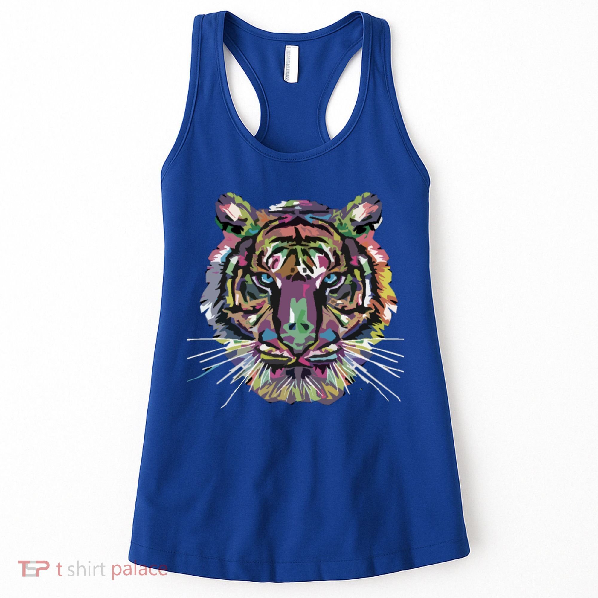 Tiger Trendy Easy Animal Print Tiger Cool Gift Women's Tank Top