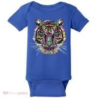 Tiger Trendy Easy Animal Print Tiger Cool Gift Baby Bodysuit thumb 0