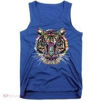 Tiger Trendy Easy Animal Print Tiger Cool Gift Tank Top thumb 0