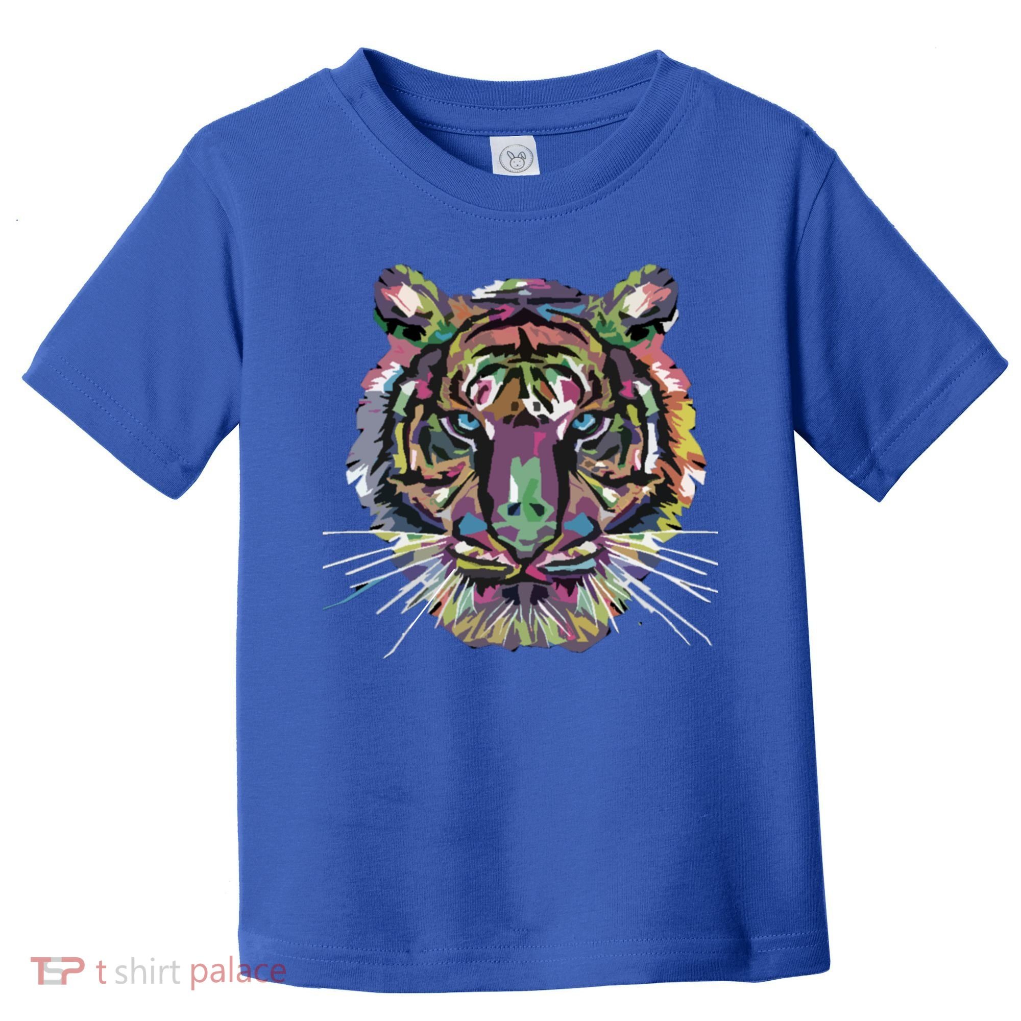 Tiger Trendy Easy Animal Print Tiger Cool Gift Toddler T-Shirt