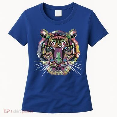 Tiger Trendy Easy Animal Print Tiger Cool Gift Women's T-Shirt