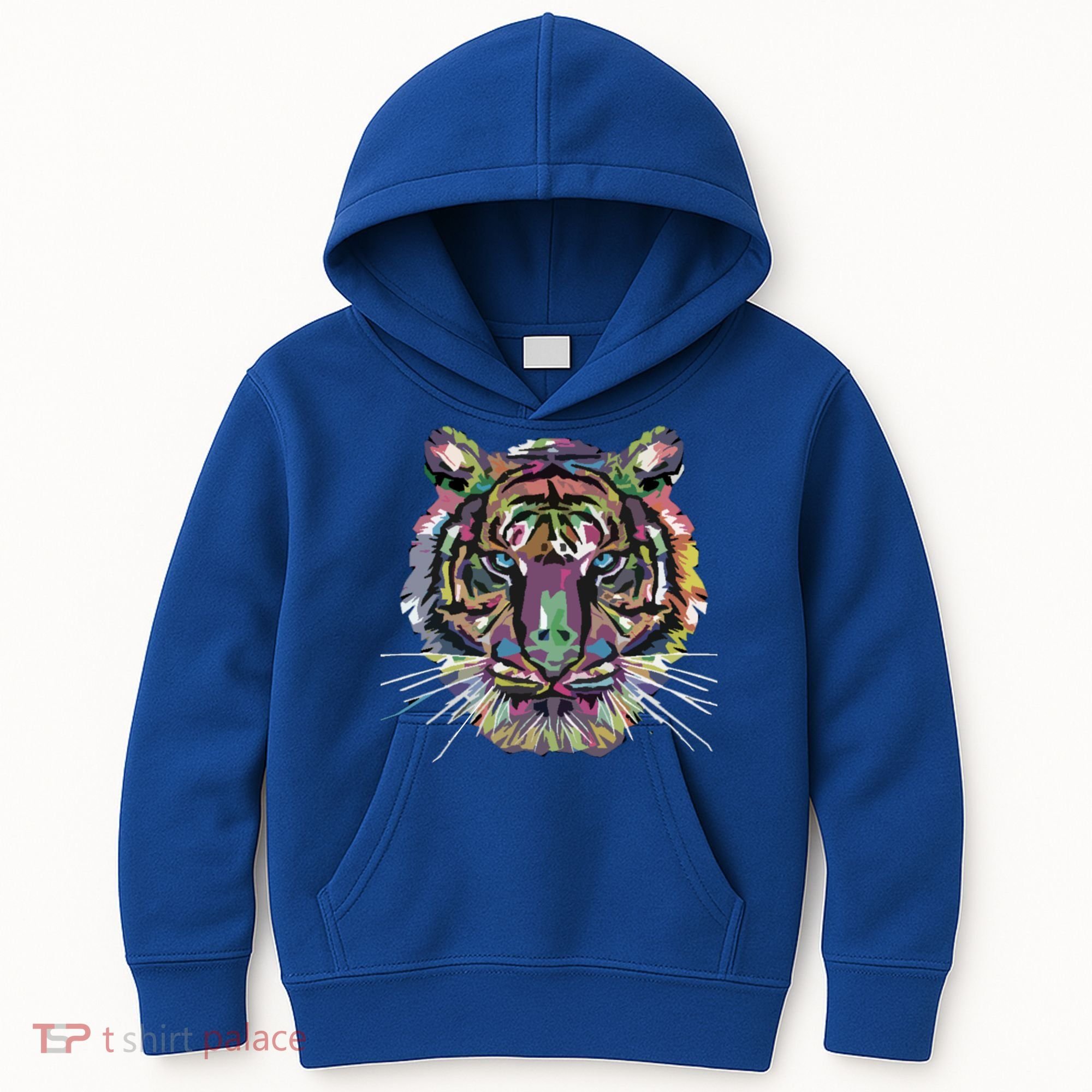 Tiger Trendy Easy Animal Print Tiger Cool Gift Kids Hoodie