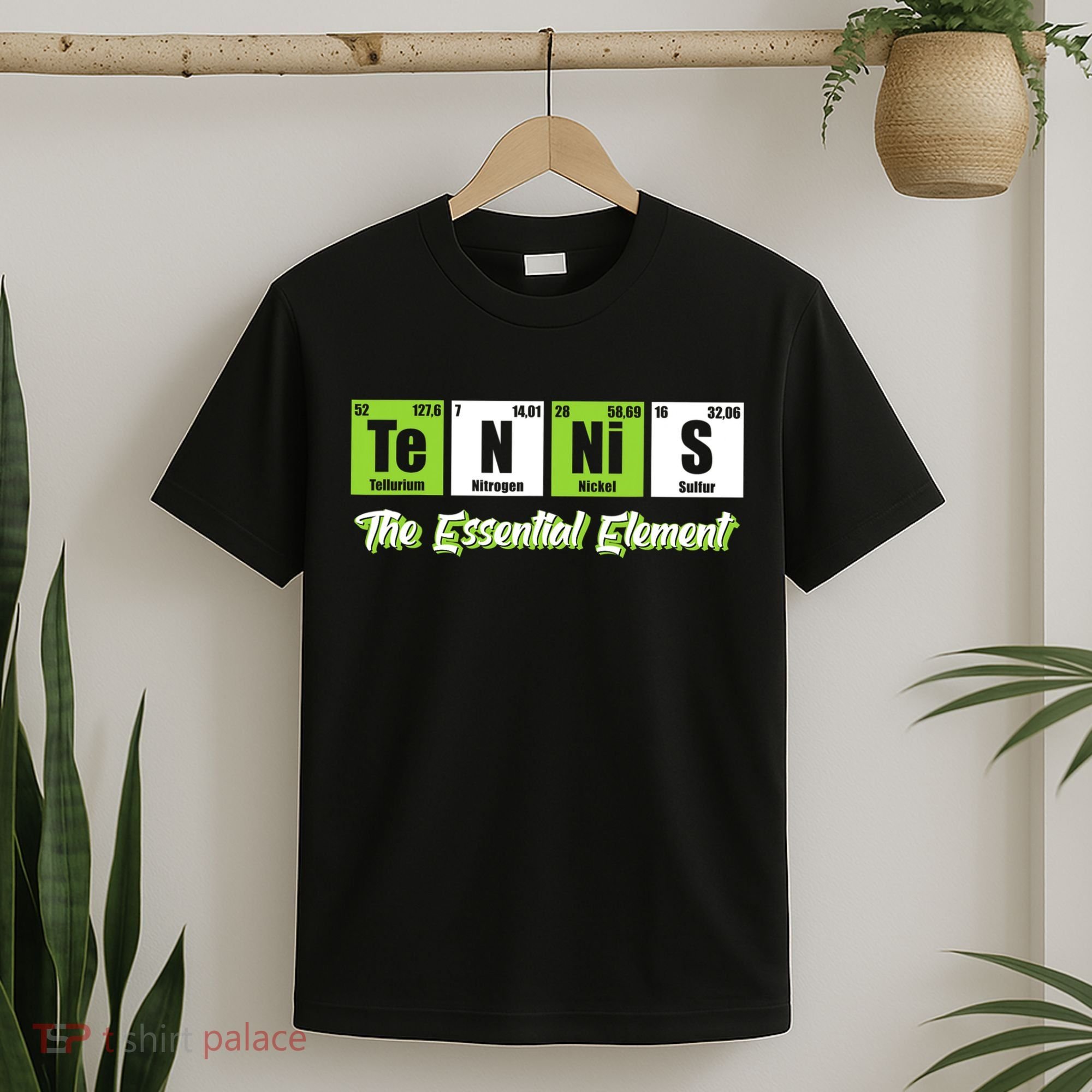 Tennis The Essential Element Funny Love Tennis T-Shirt