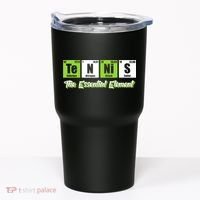 Tennis The Essential Element Funny Love Tennis Tumbler thumb 0