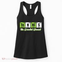 Tennis The Essential Element Funny Love Tennis Women's Tank Top thumb 0