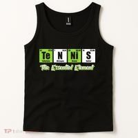 Tennis The Essential Element Funny Love Tennis Tank Top thumb 2