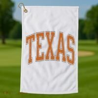 Texas Golf Towel thumb 1