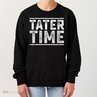 Tater Time Funny Thanksgiving Dinner Women's Sweatshirt thumb 0