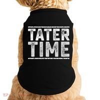 Tater Time Funny Thanksgiving Dinner Doggie Tank thumb 0