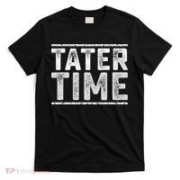 Tater Time Funny Thanksgiving Dinner T-Shirt thumb 0