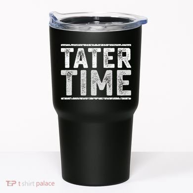 Tater Time Funny Thanksgiving Dinner Tumbler