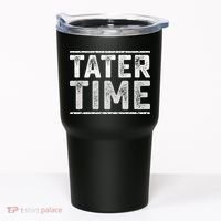 Tater Time Funny Thanksgiving Dinner Tumbler thumb 0