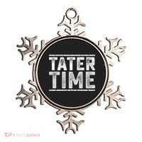 Tater Time Funny Thanksgiving Dinner Ornament thumb 0
