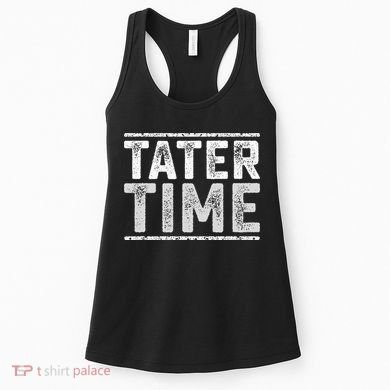 Tater Time Funny Thanksgiving Dinner Women's Tank Top