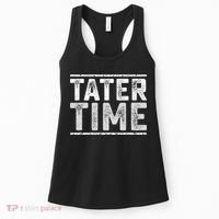 Tater Time Funny Thanksgiving Dinner Women's Tank Top thumb 0