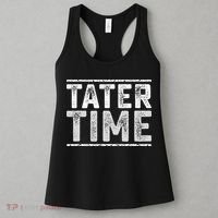 Tater Time Funny Thanksgiving Dinner Women's Tank Top thumb 3