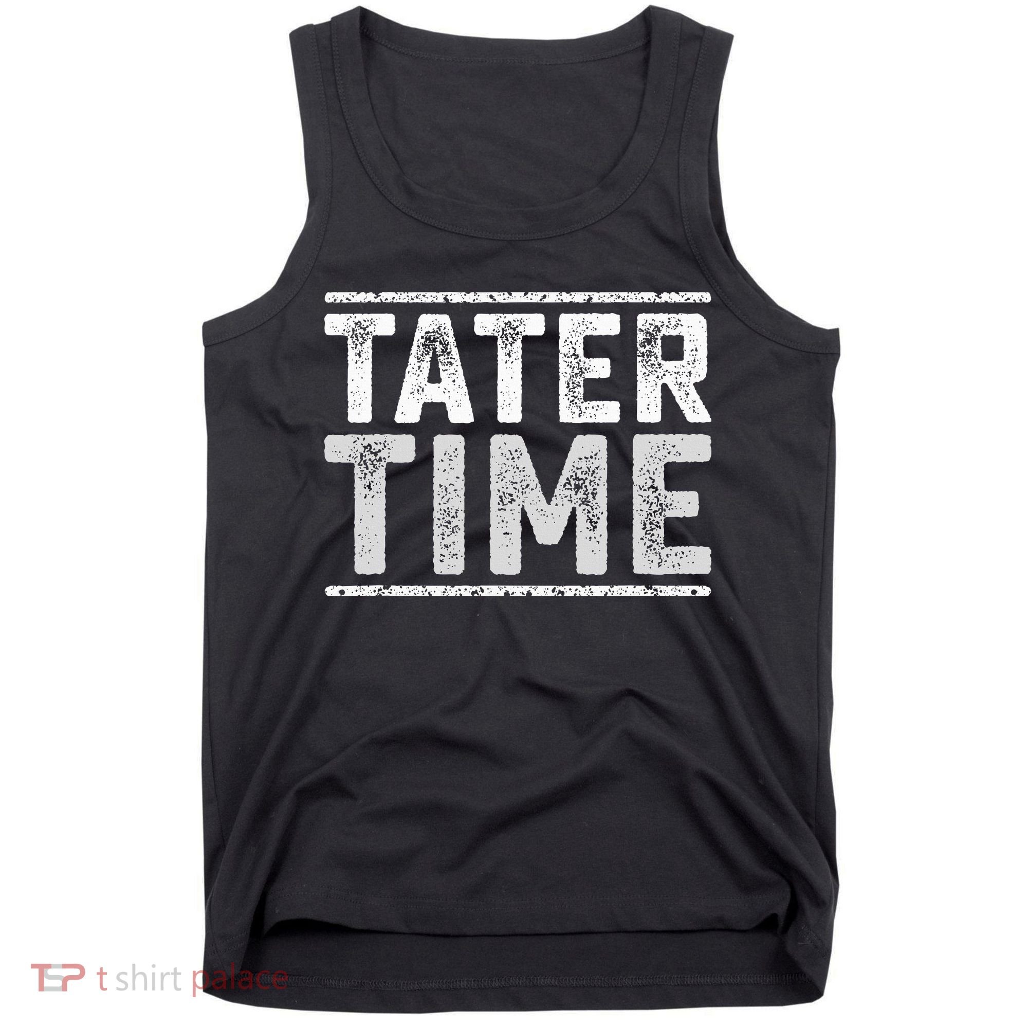 Tater Time Funny Thanksgiving Dinner Tank Top