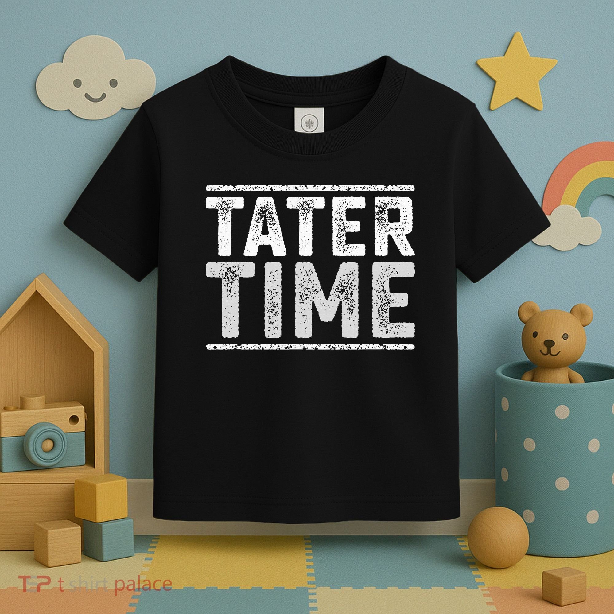 Tater Time Funny Thanksgiving Dinner Toddler T-Shirt